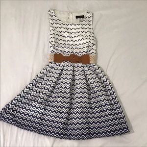 Ombré Chevron Dress